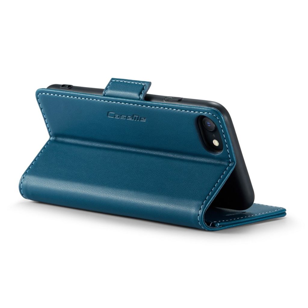 CASEME iPhone 6/6s/7/8/SE 2020/2022 Fodral med Kortfack - Blå