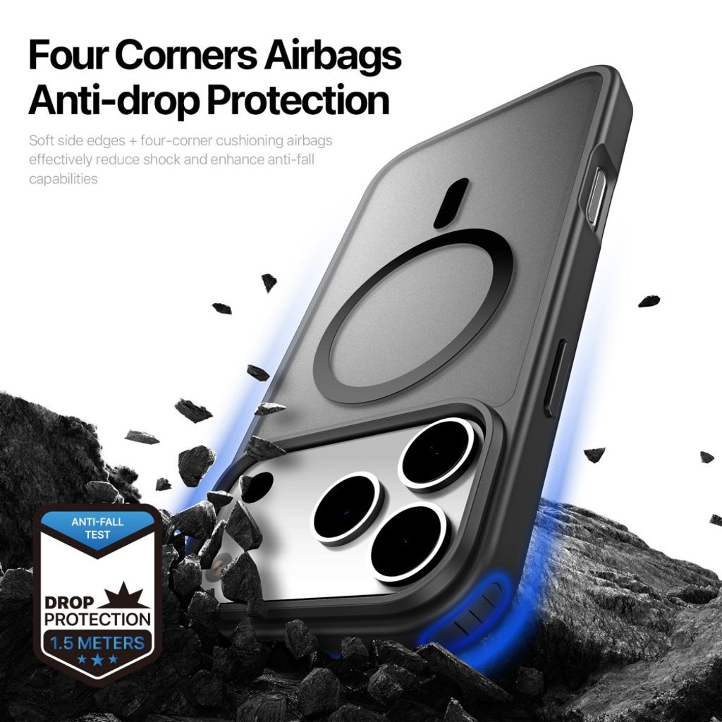 DUX DUCIS iPhone 17 Pro Max Case with MagSafe - Black