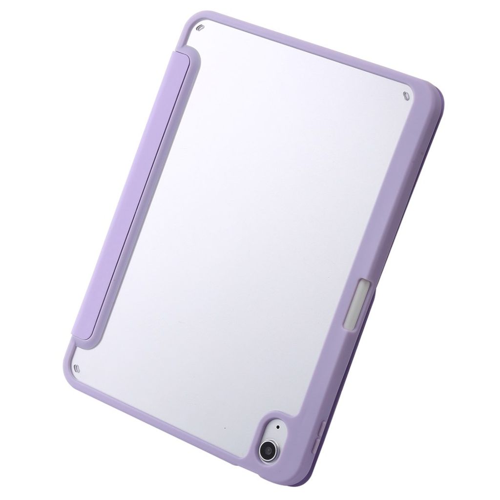 iPad A16 11" 2025/10.9" 2024 Flip cover med foldbar origami-standfunktion - Lilla