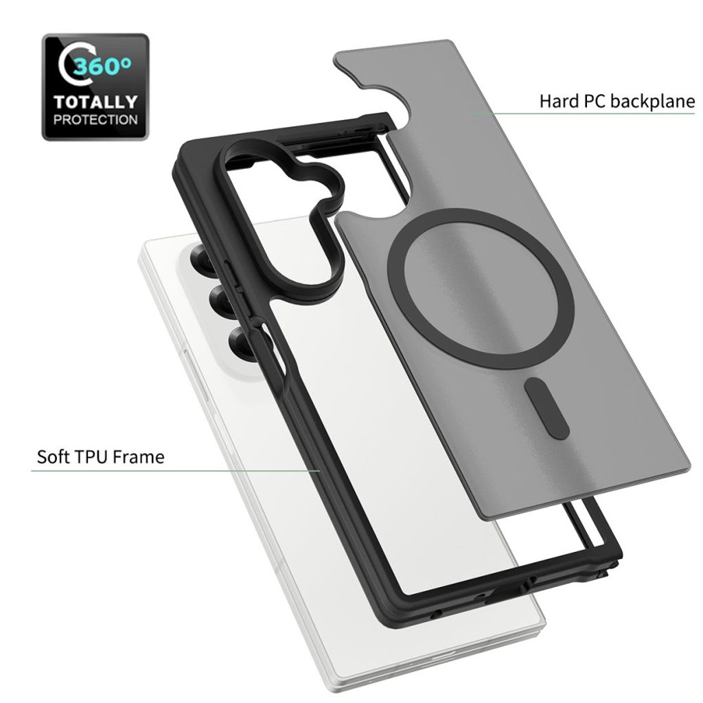 Samsung Galaxy Z Fold7 5G Case MagSafe - Black