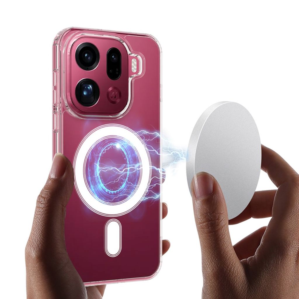 Oppo Find X9 Pro 5G MagSafe-skal - Transparent