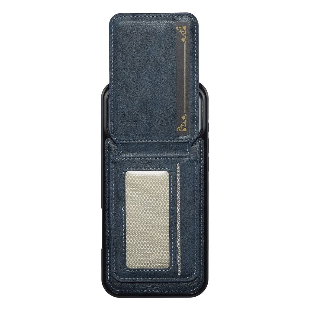 iPhone 18 Pro/17 Pro MagSafe Kuori irrotettavalla Kortin haltija - Sininen