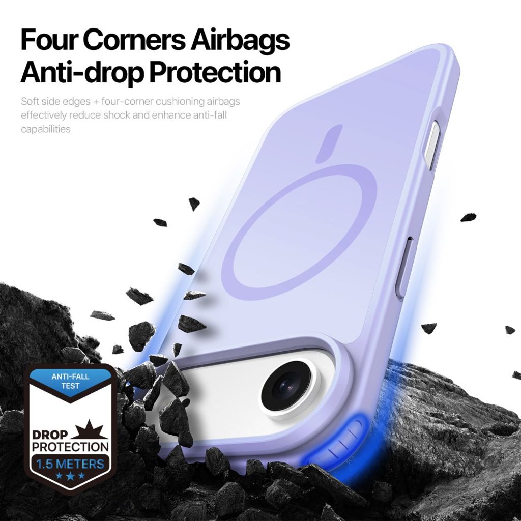 DUX DUCIS iPhone 17 Air Cover med MagSafe - Lilla