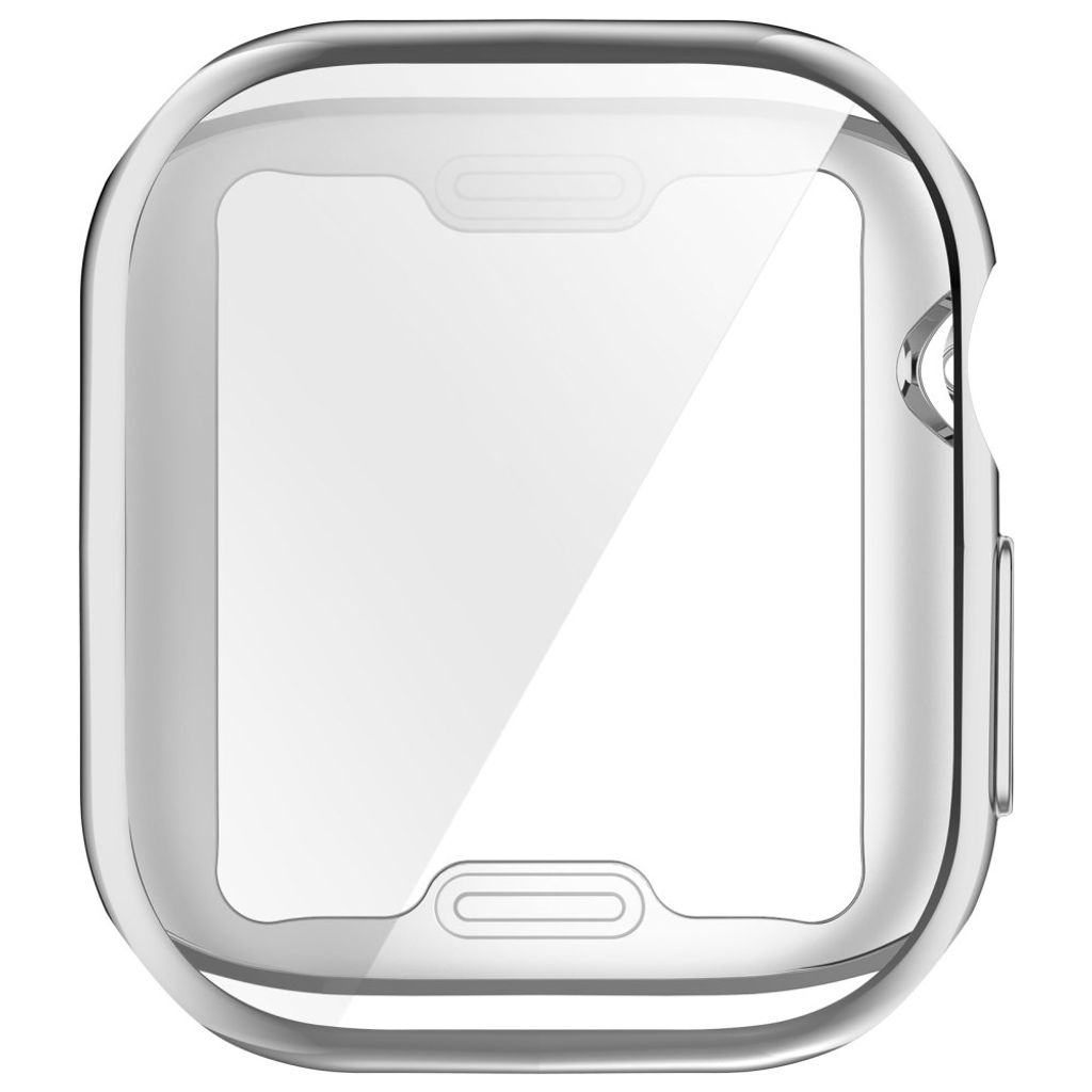 Apple Watch 12 46mm Heldekkende deksel - Sølv
