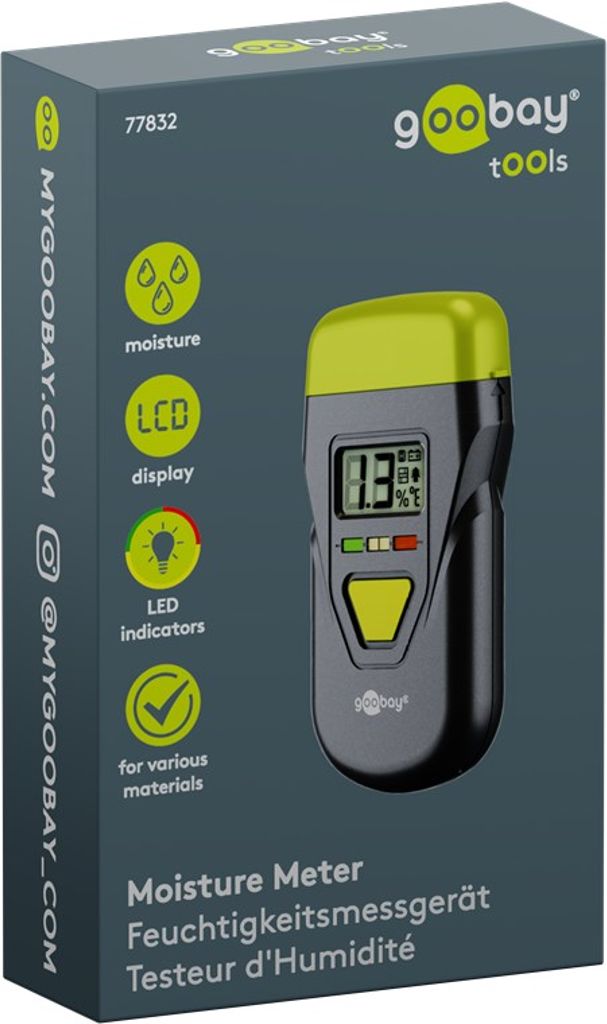 Goobay fuktighetsmåler