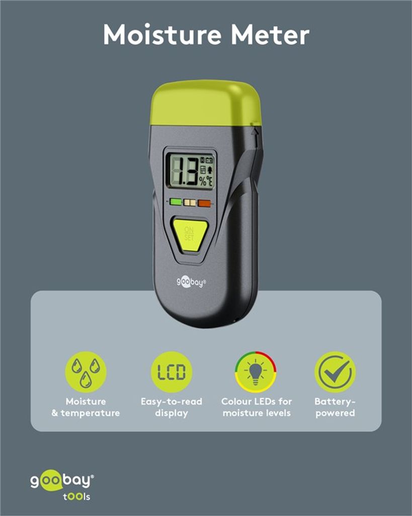 Goobay fuktighetsmåler