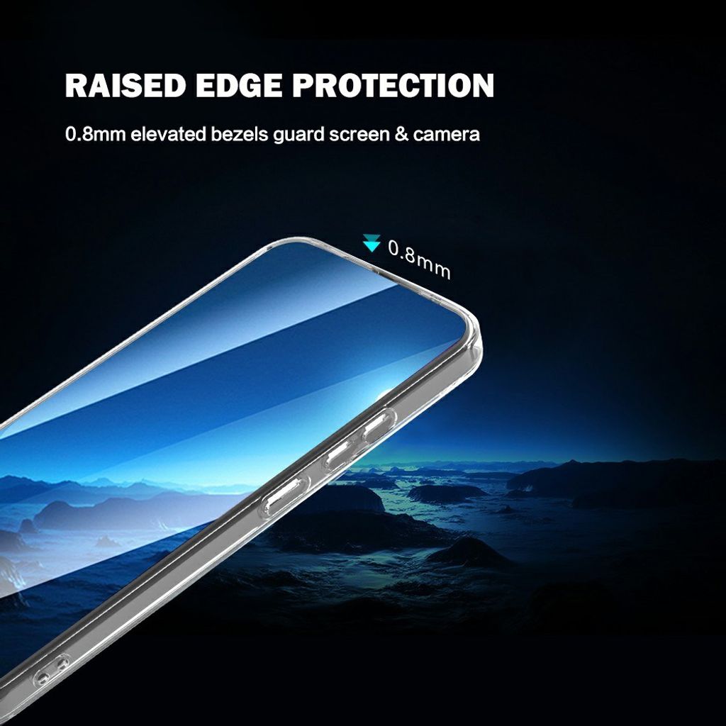 LEREACH Xiaomi 17T Cover med akrylbagsside - Transparent