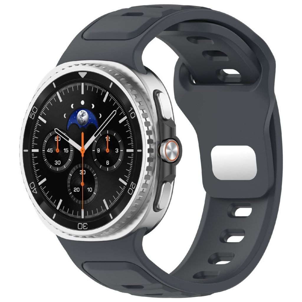 Samsung Galaxy Watch8 40 mm jne. Kellonranneke, Silikoni - harmaa