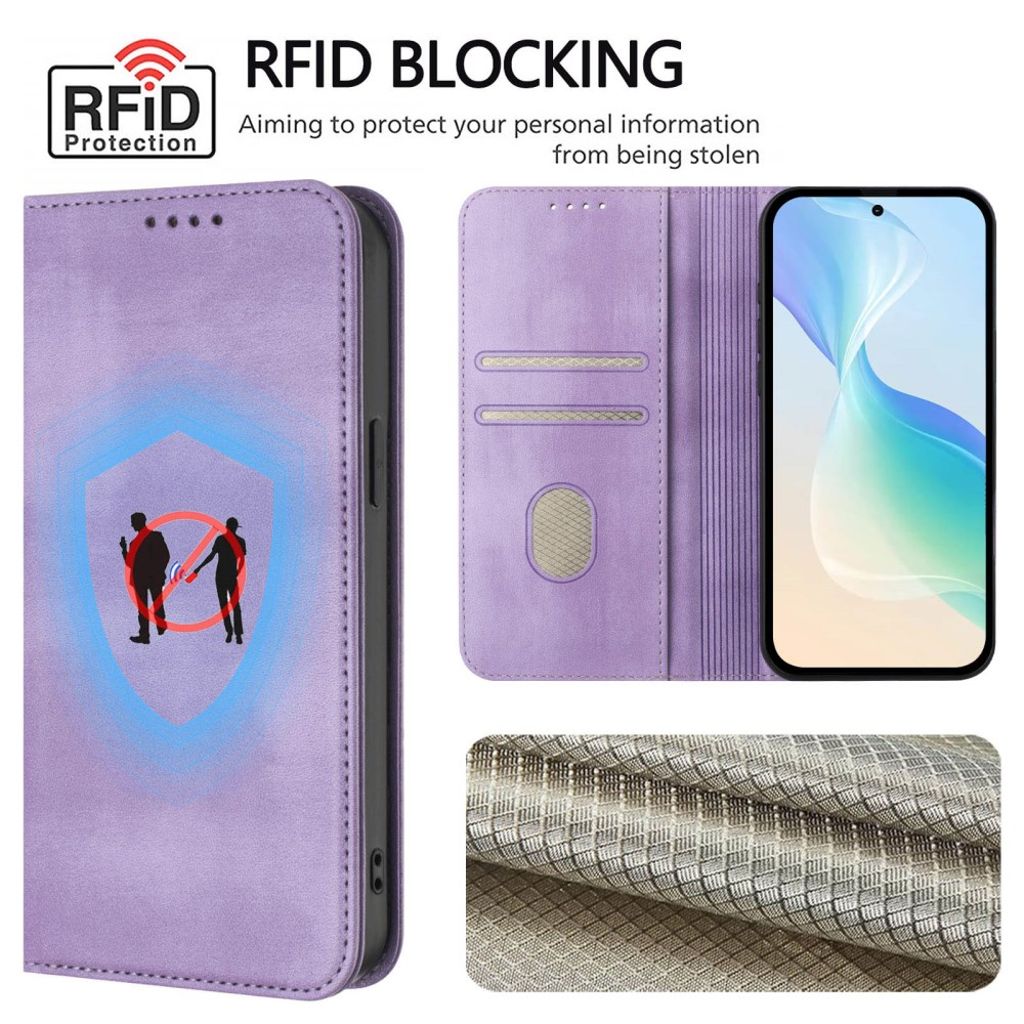 Xiaomi 15T Pro Kotelo Jalusta - Vaaleanvioletti