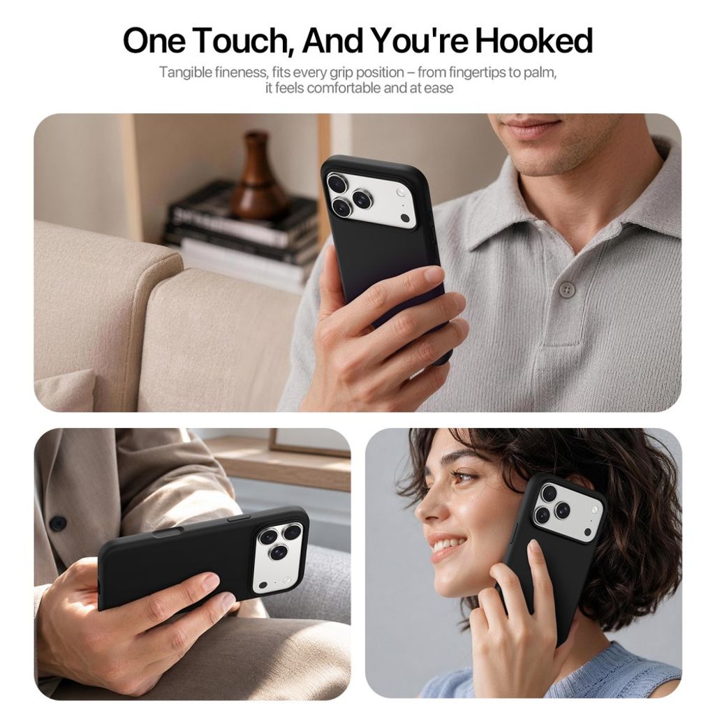 DUX DUCIS iPhone 18 Pro/17 Pro Skal i Silikon - Svart