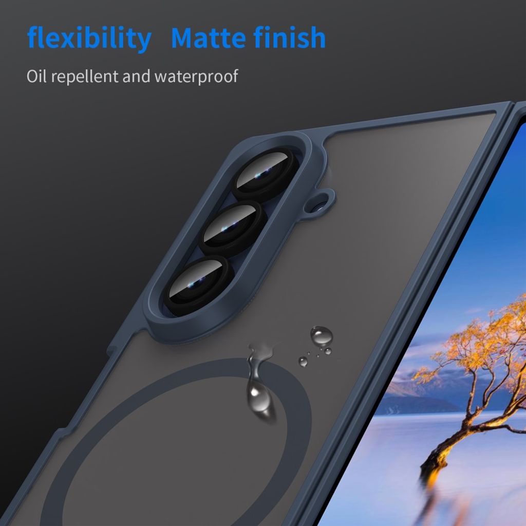Samsung Galaxy Z Fold7 5G Skal MagSafe-kompatibel - Blå