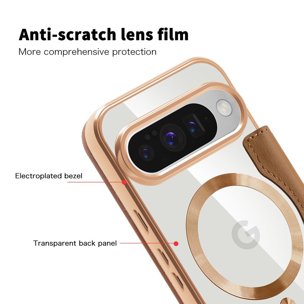 Google Pixel 10 / 10 Pro Etui med MagSafe - Brun