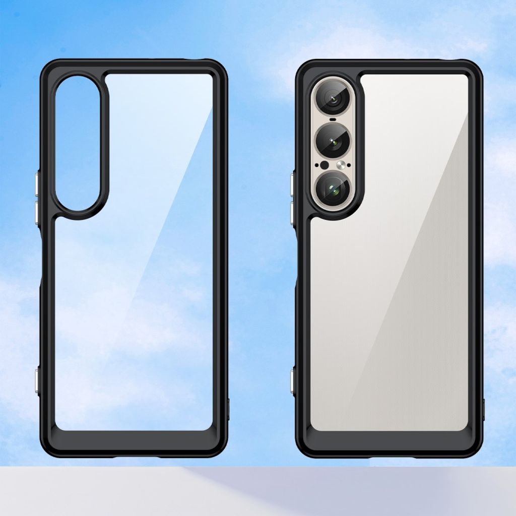 Sony Xperia 1 VII Akryl Skal - Svart