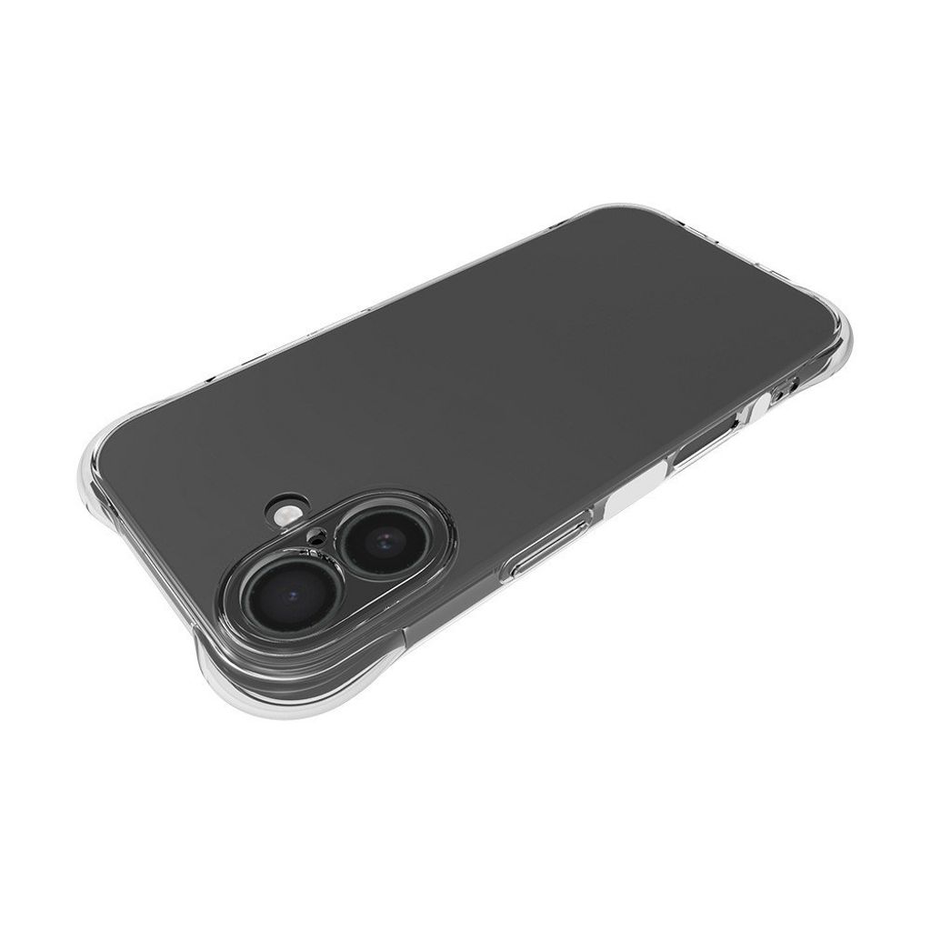 iPhone 17 Kuori Pudotuksenkestävä TPU - Läpinäkyvä