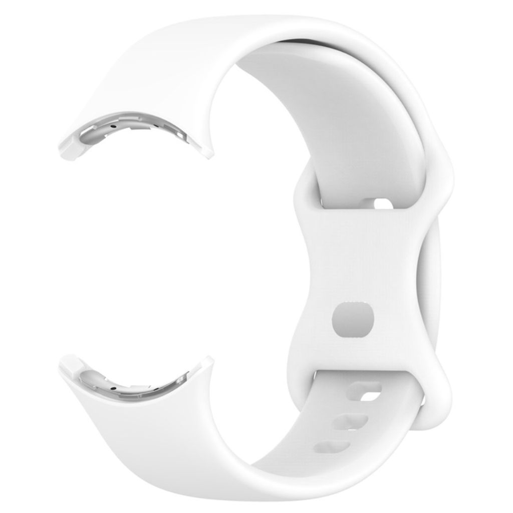 Google Pixel Watch 3 41 mm Kellonranneke, Silikoni - valkoinen