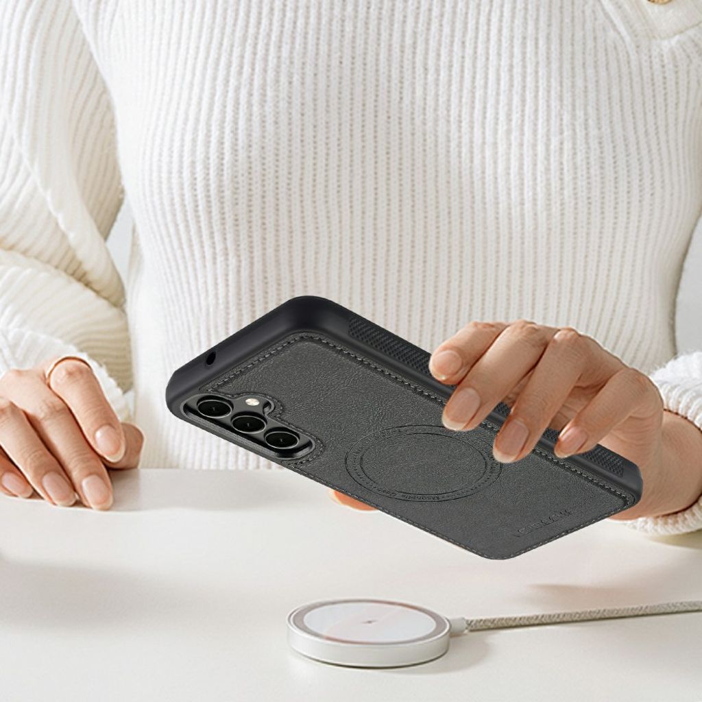 LC.IMEEKE Samsung Galaxy S25 FE Skal med MagSafe - Svart