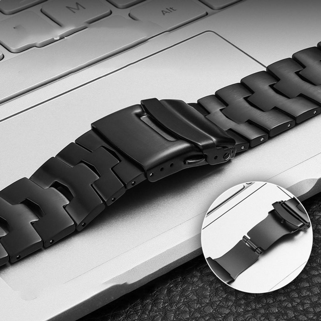 Apple Watch 42 / 41/ 40 / 38mm Klockarmband i titanlegering - Grå