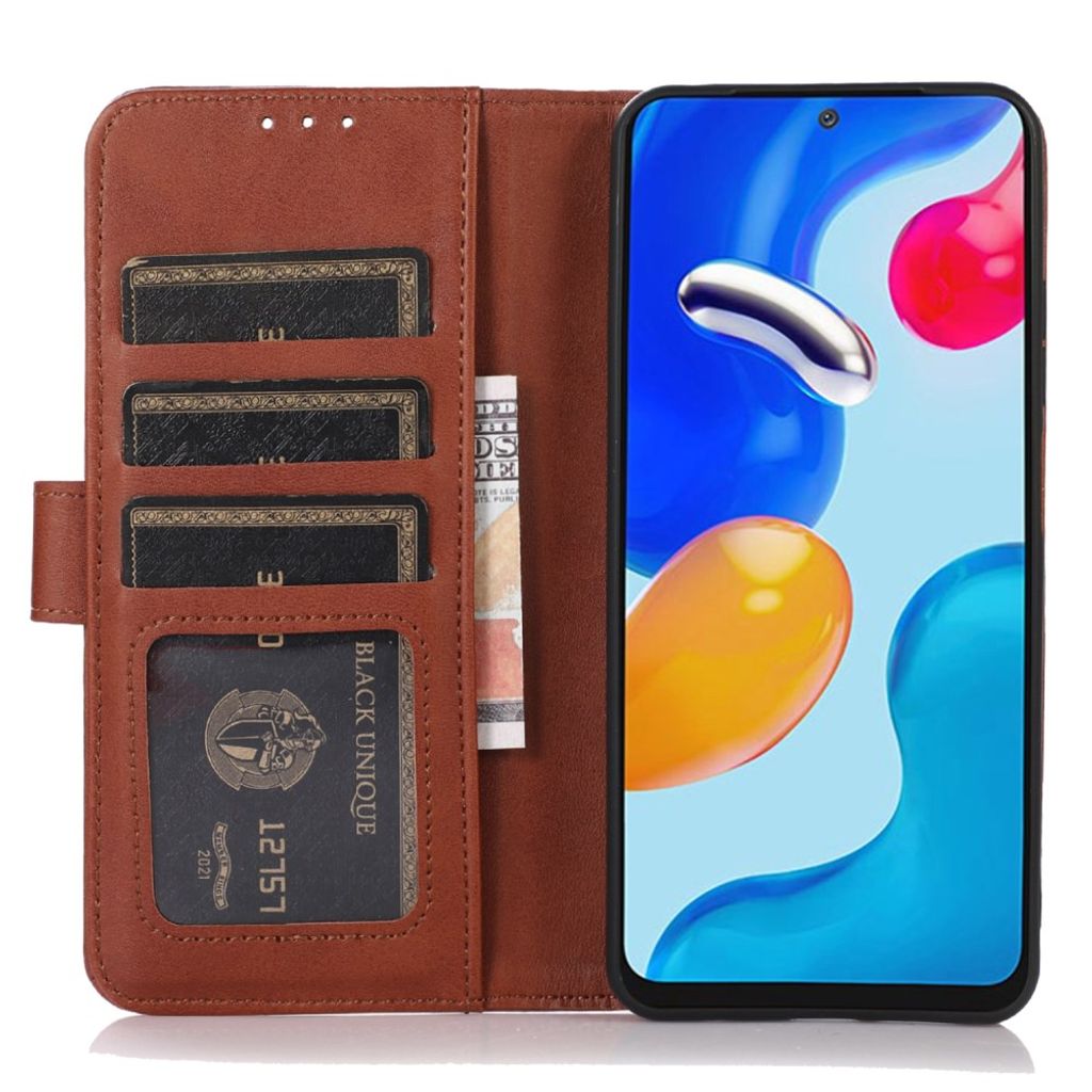 Google Pixel 11 Pro XL Plånboksfodral med Stativ – Brun