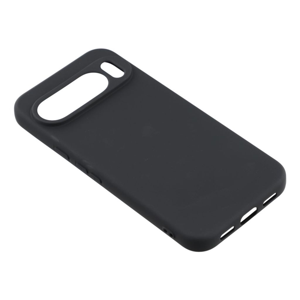 Google Pixel 10/Pixel 10 Pro Deksel TPU Fiberfôr - Svart