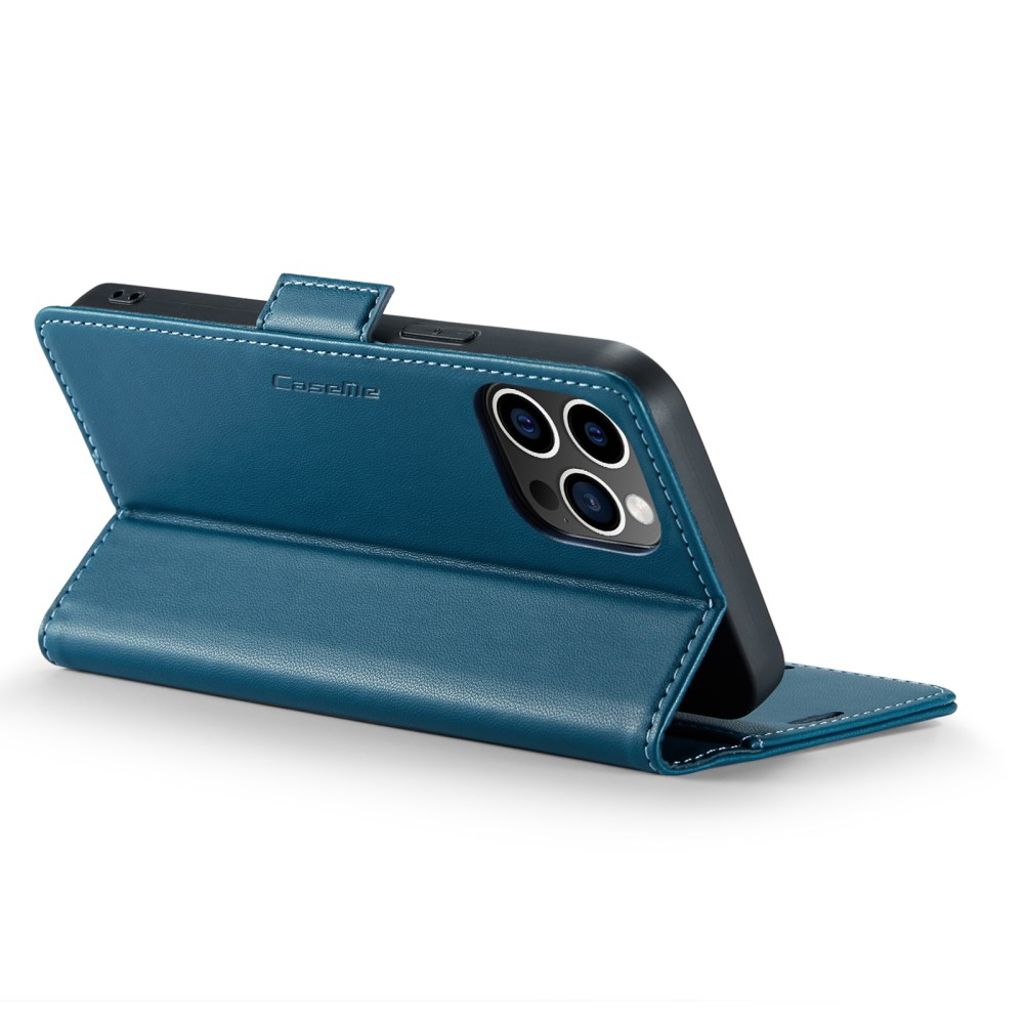 CASEME iPhone 12 Pro Max Kotelo Korttipaikka - Sininen