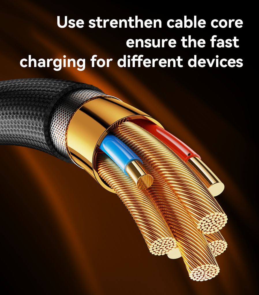 Yesido CA188 USB-C til USB-C-kabel 60 W hurtiglading 0,3 m – svart