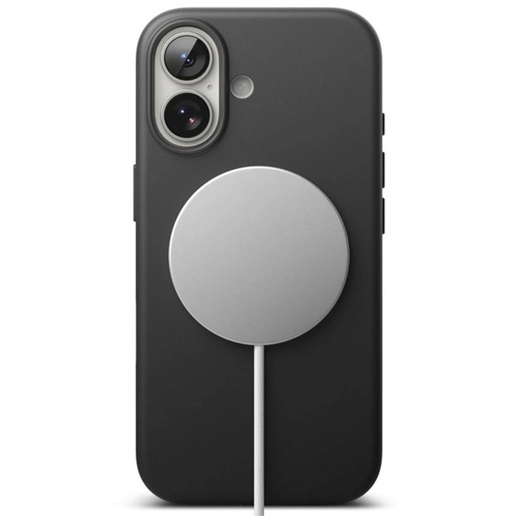 Ringke Silicone MagSafe Case for iPhone 17 - Black