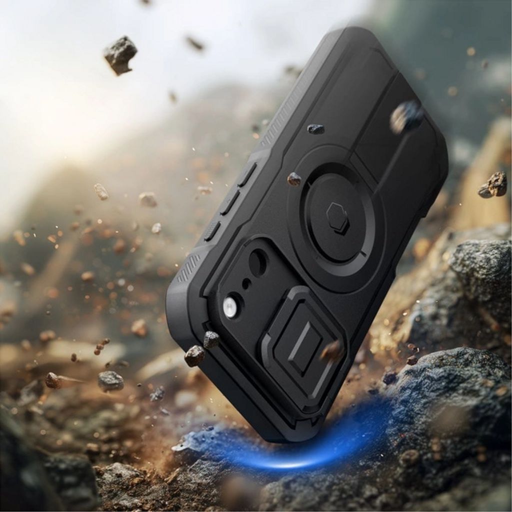 Tech-Protect Kevlar MagSafe Case for iPhone 17 Pro - Black