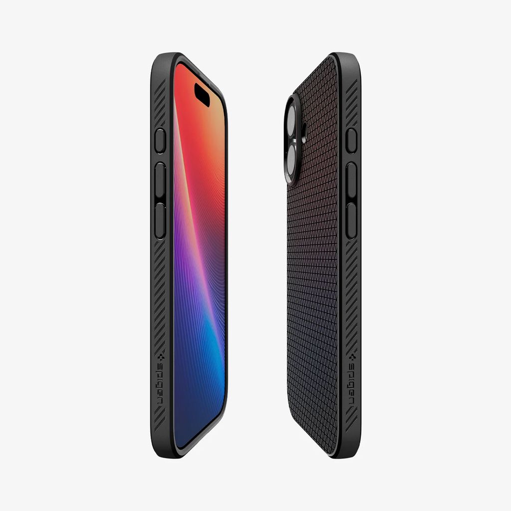 Spigen iPhone 17 Liquid Air Case - Matte Black