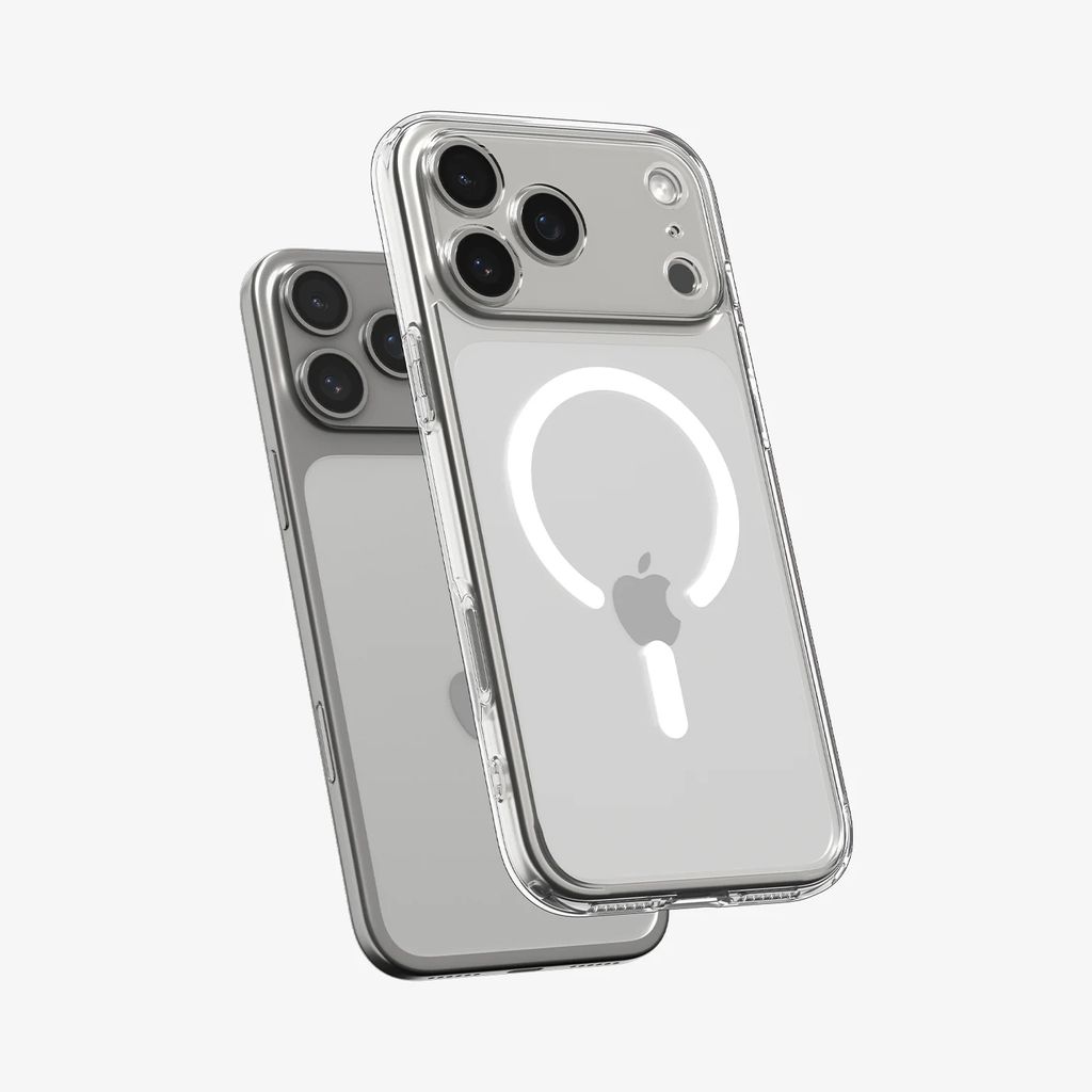 Spigen iPhone 17 Pro Max Ultra Hybrid MagFit Case - Clear White