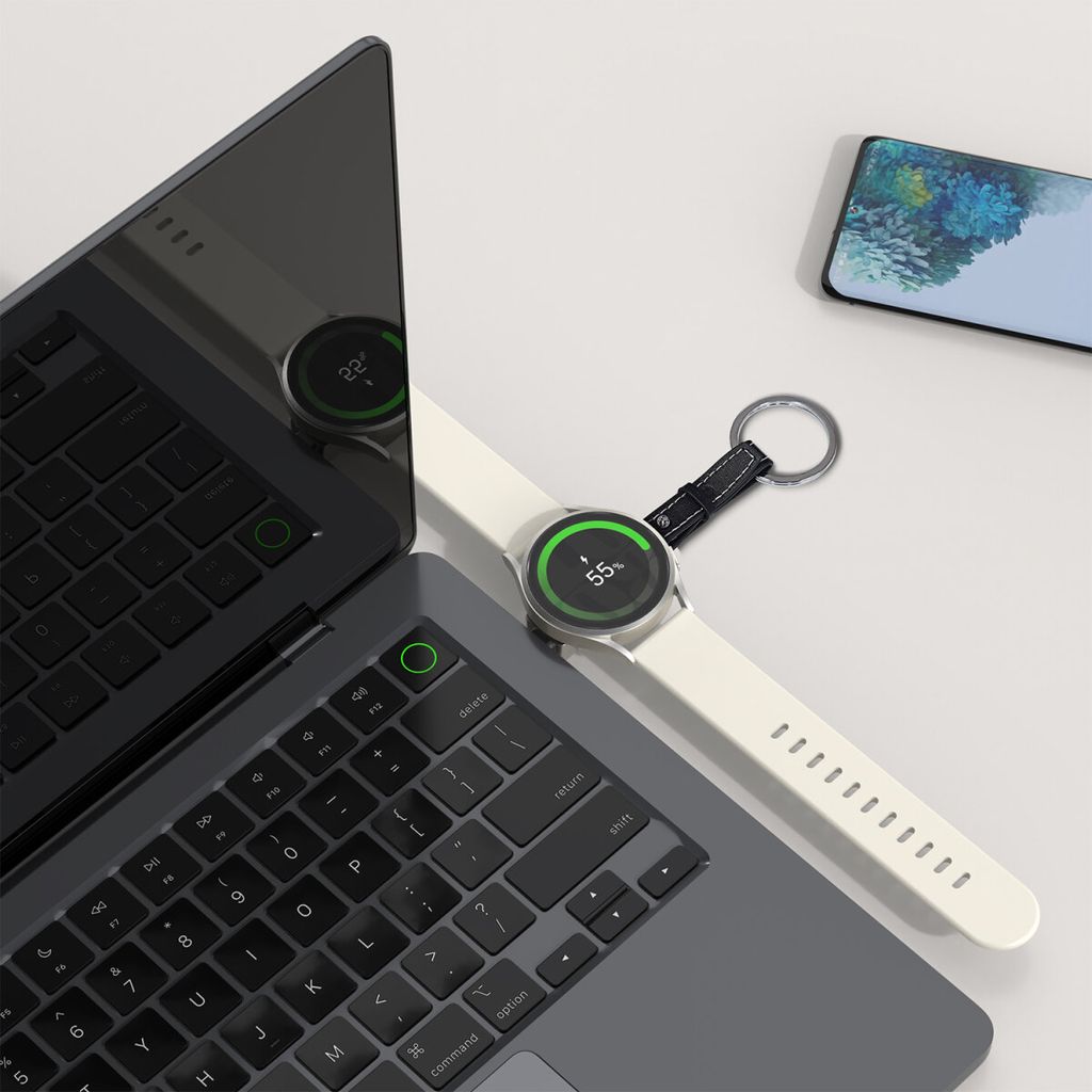 4Smarts Langaton Laturi Samsung Watchille – Musta