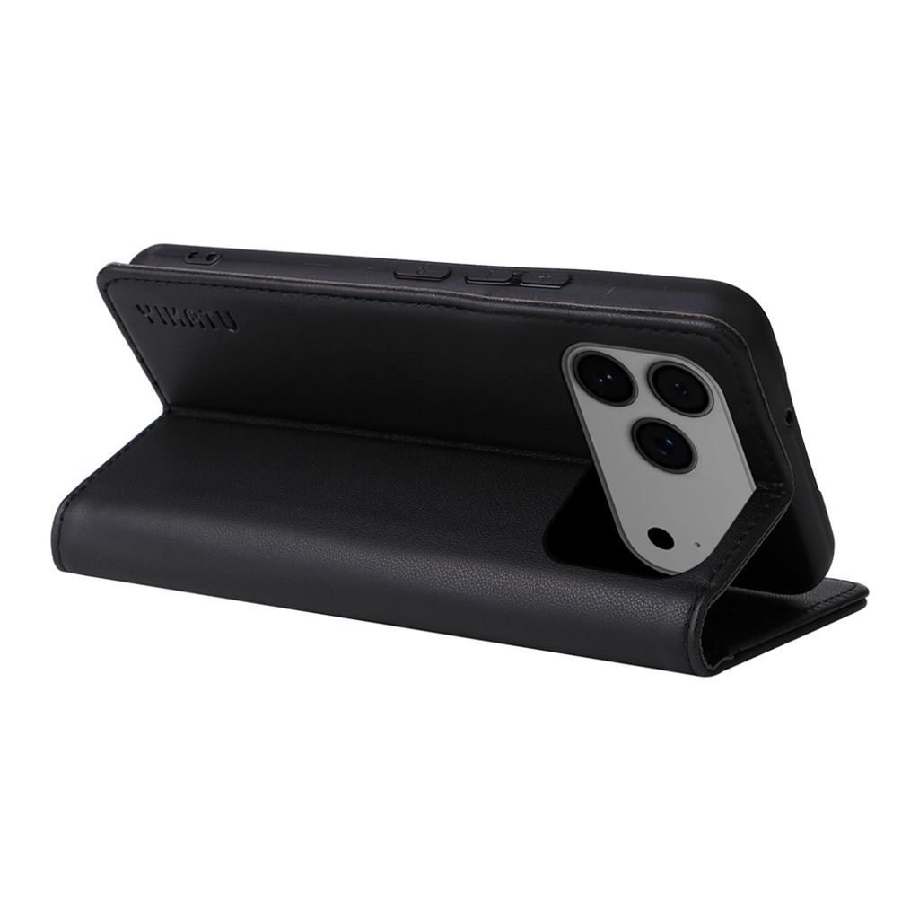 YIKATU iPhone 17 Pro Max Wallet cover - Black
