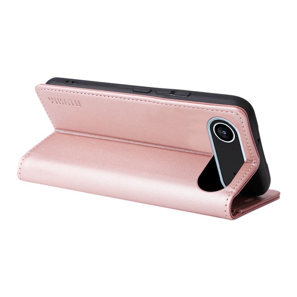 YIKATU iPhone 17 Air Wallet cover - Rose Gold