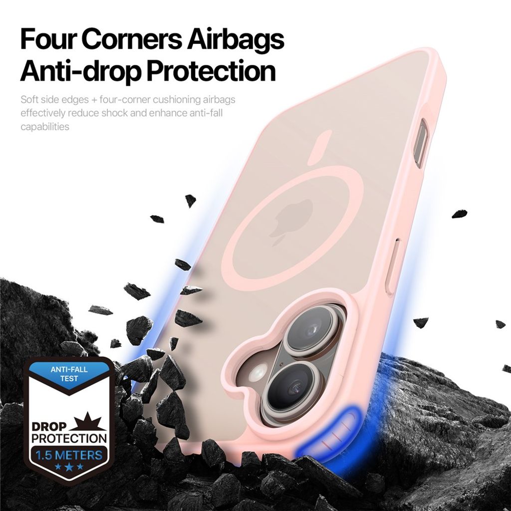 DUX DUCIS iPhone 17 Case with MagSafe - Pink