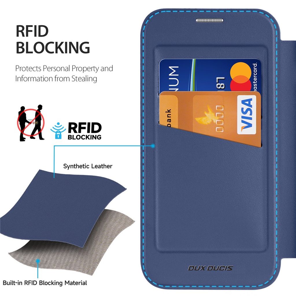 DUX DUCIS iPhone 17 Pro Max Cover with MagSafe - Blue