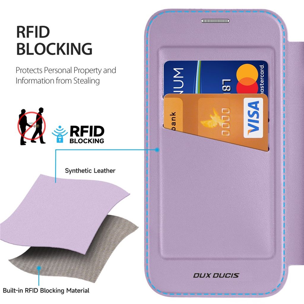 DUX DUCIS iPhone 17 Pro Max Cover with MagSafe - Purple