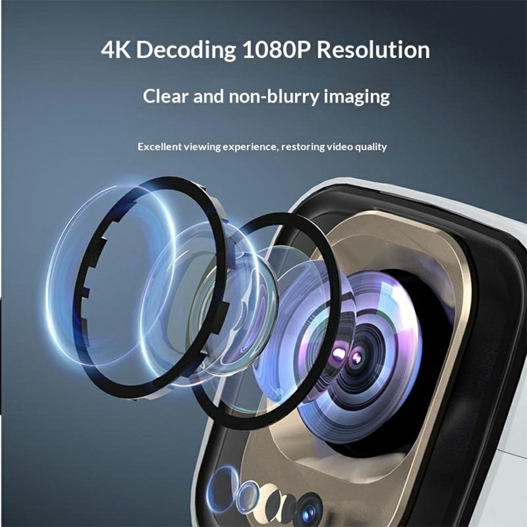 Yesido TV16 1080P Smart Home Mini-projektor med Bluetooth