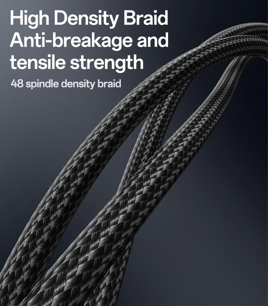 Yesido 2-in-1 USB-C - USB-C / Lightning -latauspöytä 100W, 1,2m