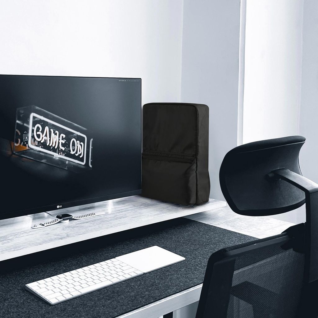 PlayStation 5 Slim -konsolin pölysuoja – musta