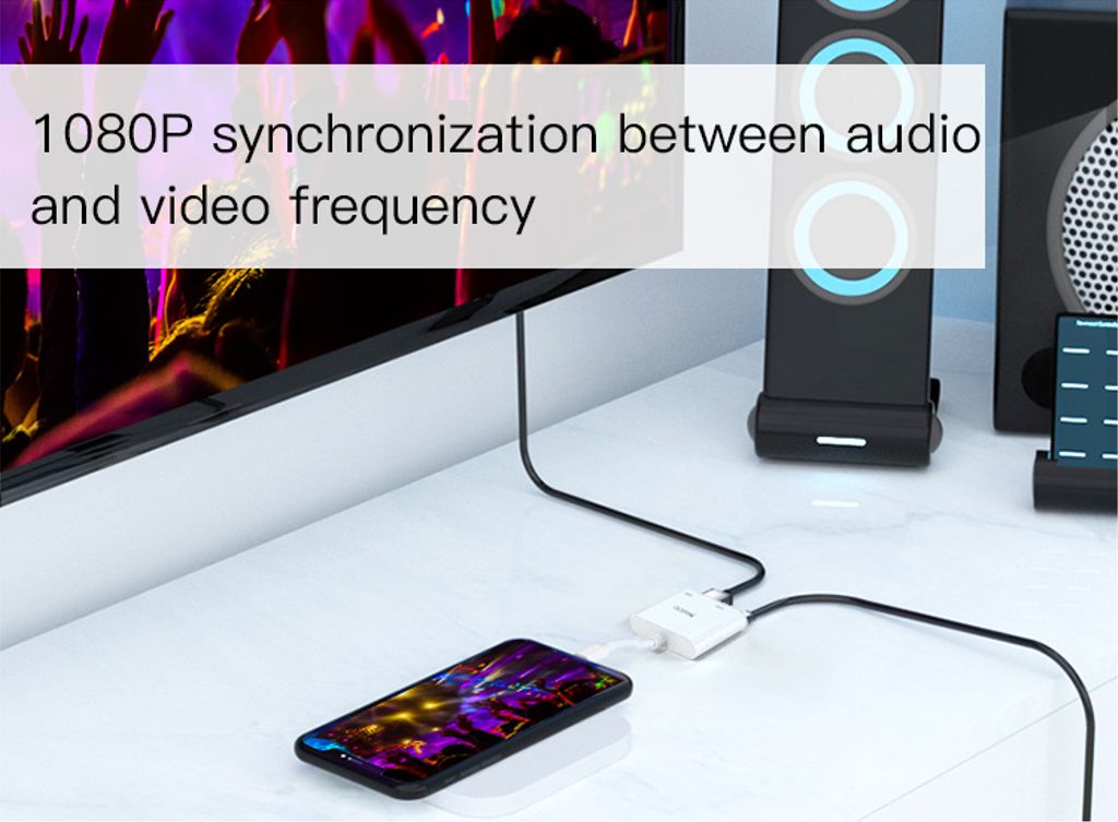 YESIDO HM06 Lightning til HDMI lyd- og videoadapter