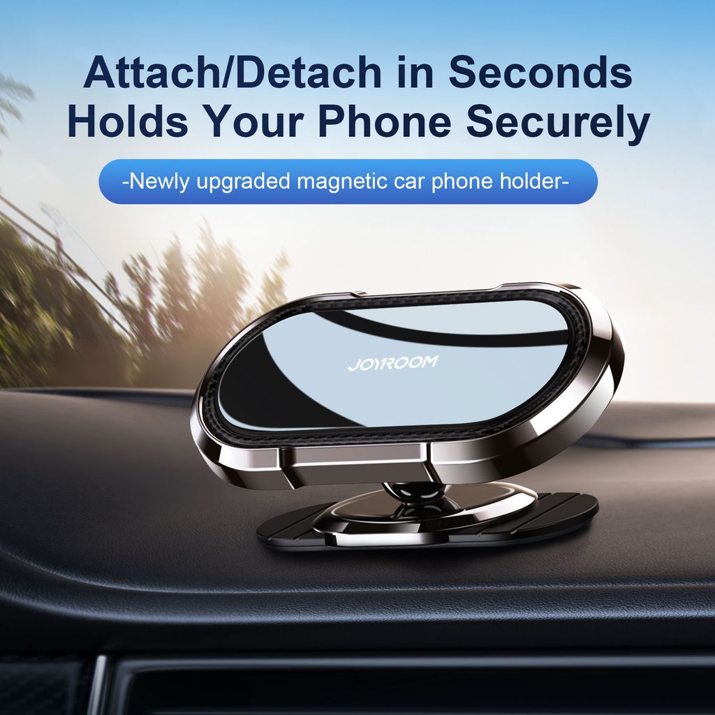 Joyroom JR-ZS314 magneettinen puhelinteline autoon - musta