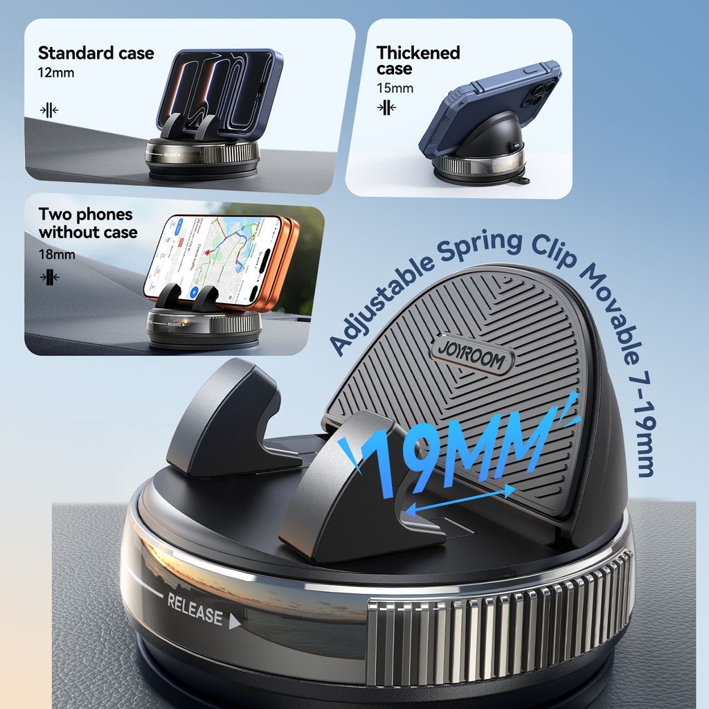 Joyroom JR-ZS530 telefonhållare bil – svart