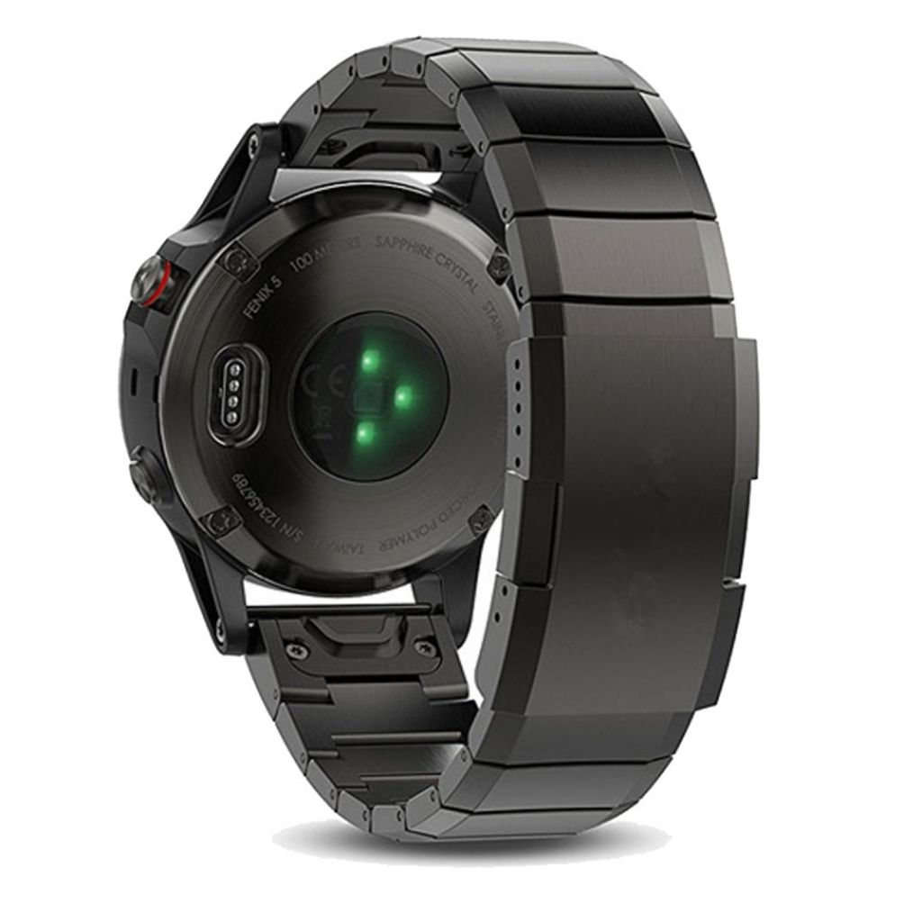 Garmin Enduro 3 Urrem i titanlegering med hurtigudløsning - Sort