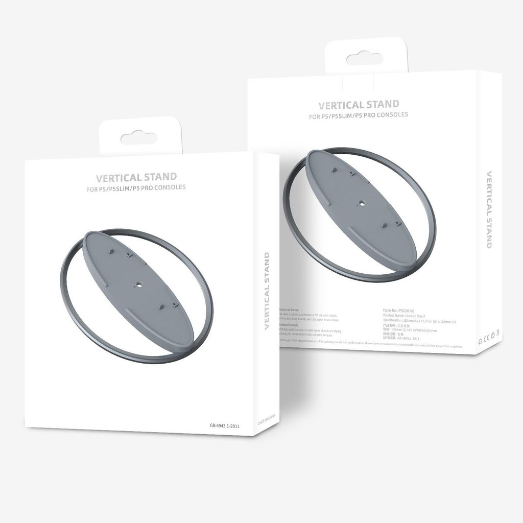 Pystysuora jalusta PlayStation 5:lle / PS5 Slimille / PS5 Prolle – Sininen