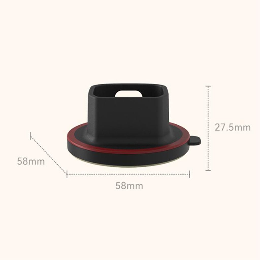 DJI Osmo Pocket 4/3 bordbeslag 360° roterbart – black7red