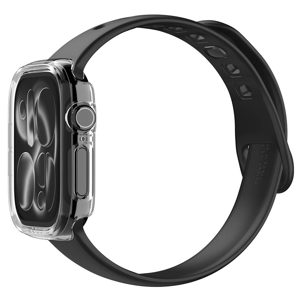 Spigen Thin Fit Cover til Apple Watch 12 (46mm) - Gennemsigtig