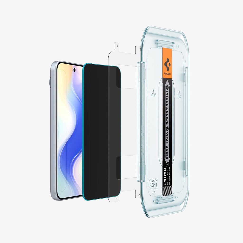 Spigen Glas.tR EZ Fit Pro Privacy Skjermbeskytter 2-paking til Google Pixel 11 Pro XL / Pixel 10 Pro XL / Pixel 9 Pro XL