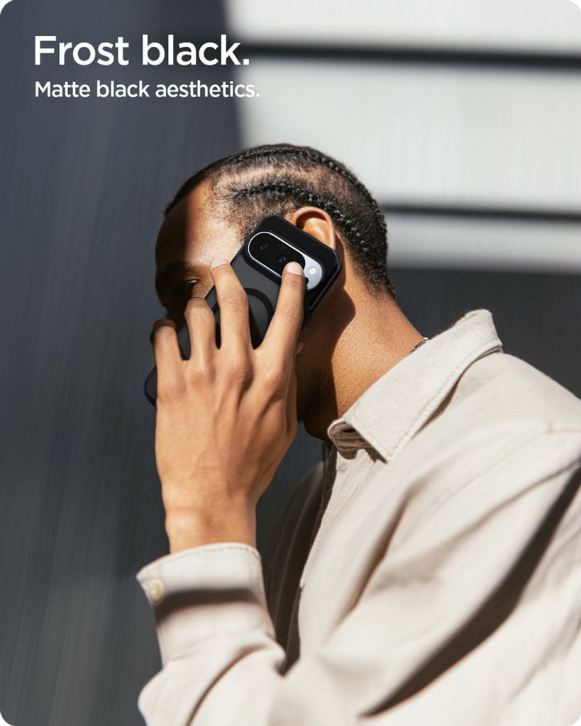 Spigen Ultra Hybrid MagFit Deksel til Google Pixel 11 Pro XL - Frost Black
