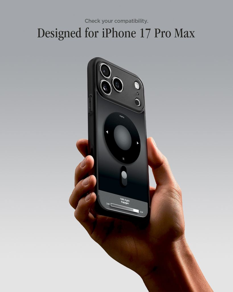 Spigen Ultra Hybrid MagFit Classic Skal iPhone 18 Pro Max /17 Pro Max - Svart