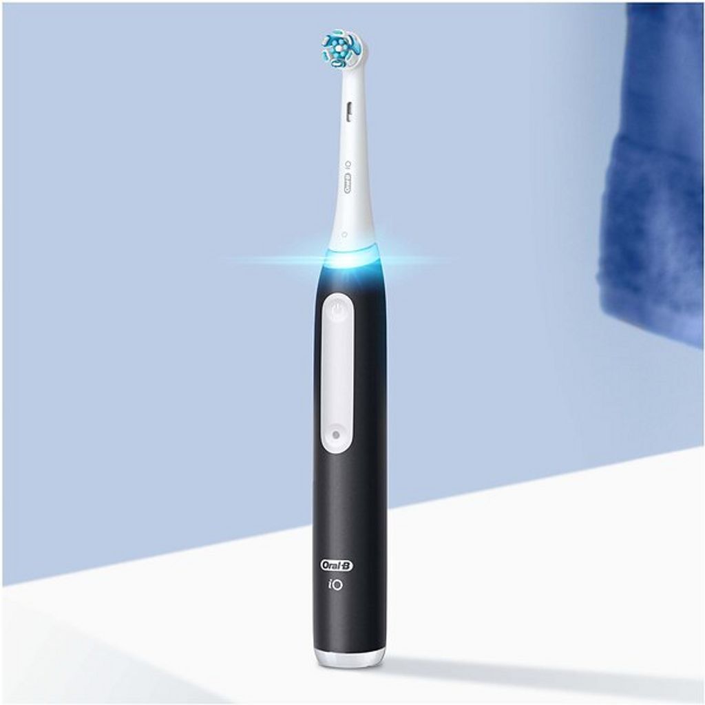 Oral-B iO Series 3 Duo elektrisk tandbørste, 2-pak - Sort/Blå