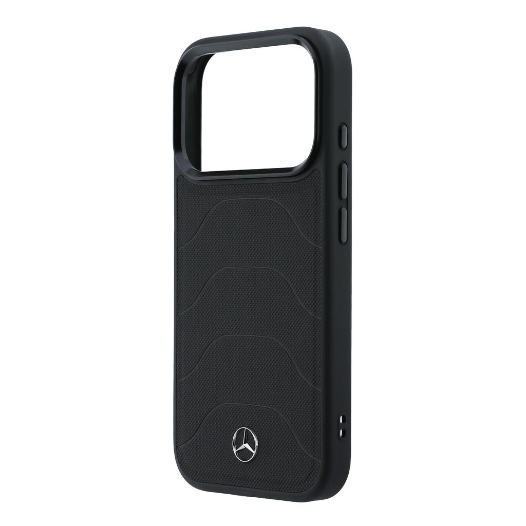 Mercedes Bow Lines MagSafe -kuori till iPhone 18 Pro/17 Pro - Musta